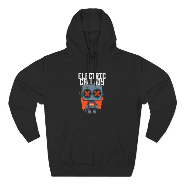 Electric Callboy Tanzneid Robot Three-panel Fleece Hoodie